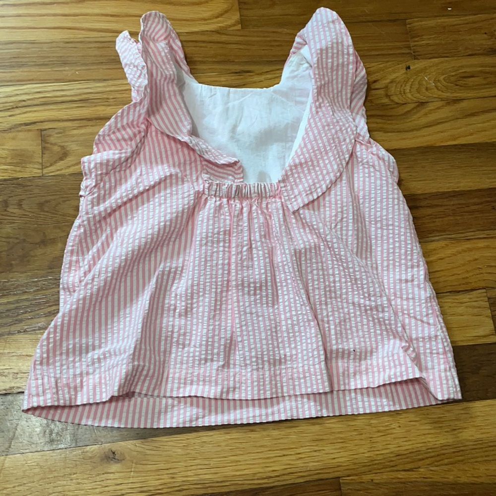 NWT Crewcuts Ruffle Tank Top - Picture 2 of 6